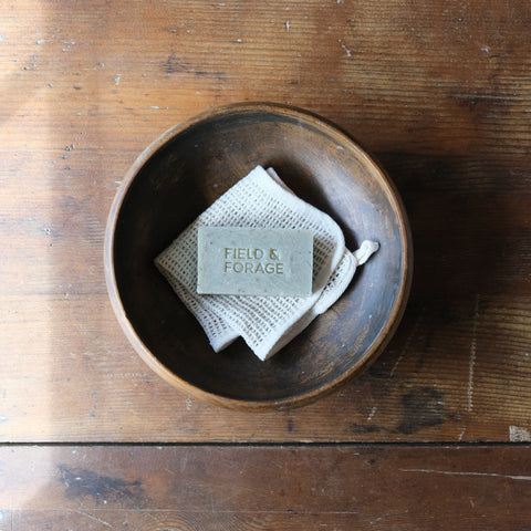 Salish Sea Cleansing Bar | Wildcrafted Kelp, Clary Sage + Bergamot Lard Soap