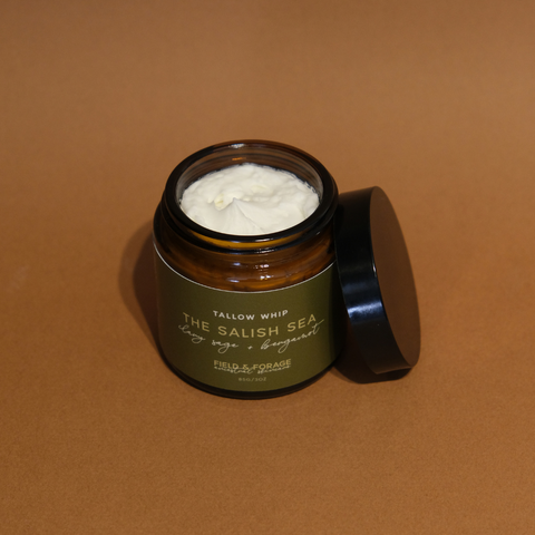 Salish Sea Whipped Tallow Balm | Clary Sage & Bergamot Tallow Skincare