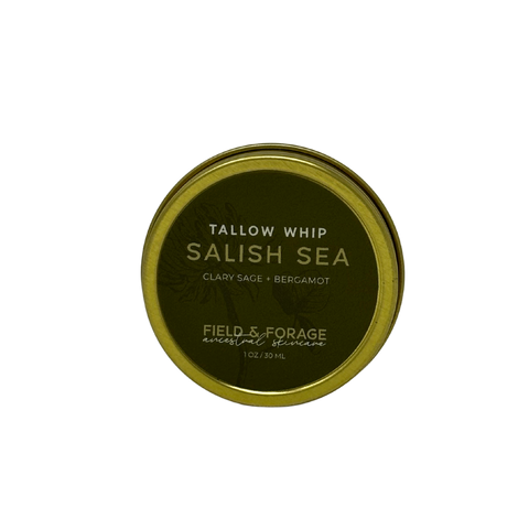 Salish Sea Whipped Tallow Balm | Clary Sage & Bergamot Tallow Skincare