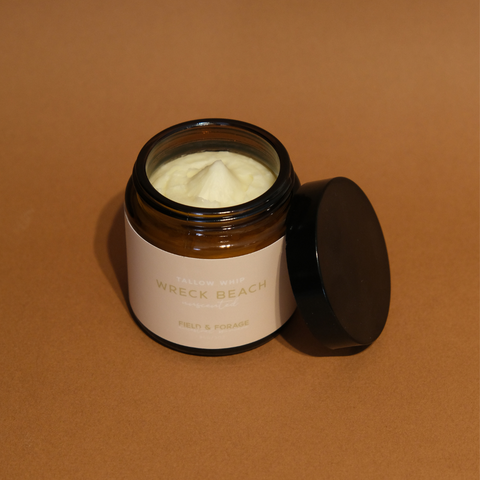 Wreck Beach Whipped Tallow Balm | Unscented Tallow Skincare