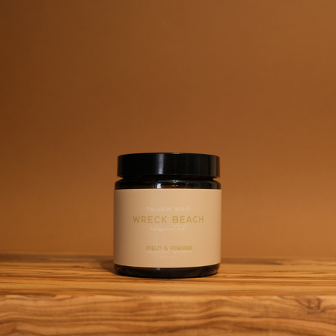 Wreck Beach Whipped Tallow Balm | Unscented Tallow Skincare